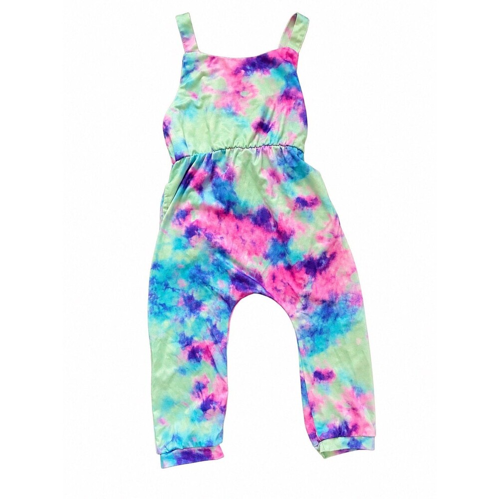 Girls Pastel Tie-Dye Harem Jumpsuit / Romper
Boutique Size 18M